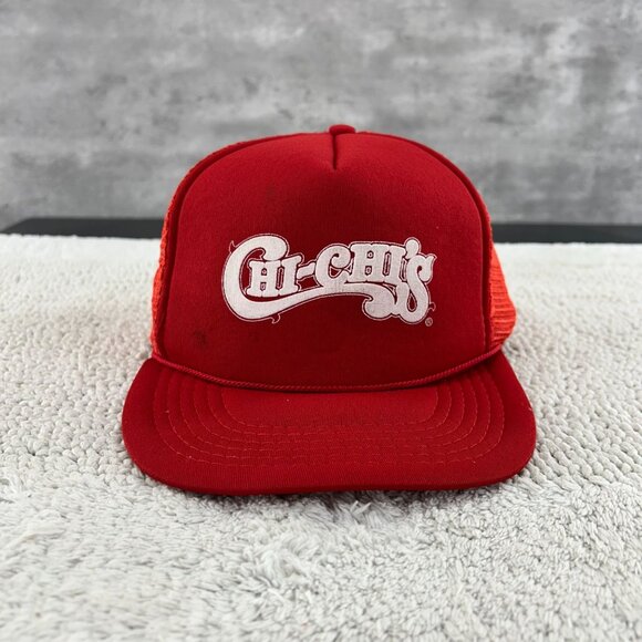 VINTAGE CHI CHIS MESH SNAPBACK TRUCKER ROPE HAT OSFA CAP - Picture 1 of 9